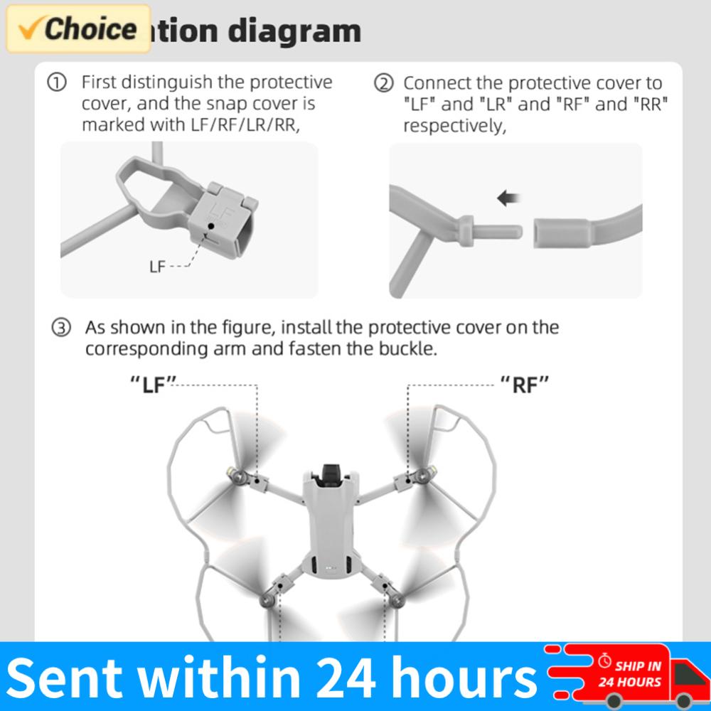 Dji Drone Mini 3 - Pelindung Baling-Baling Ringan Pelindung Baling-Baling Bumper