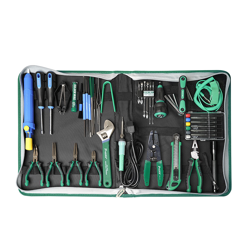 Electronic Repair Tutorial - 52Pcs Pro'sKit PK-2002H Kit Perbaikan Elektronik