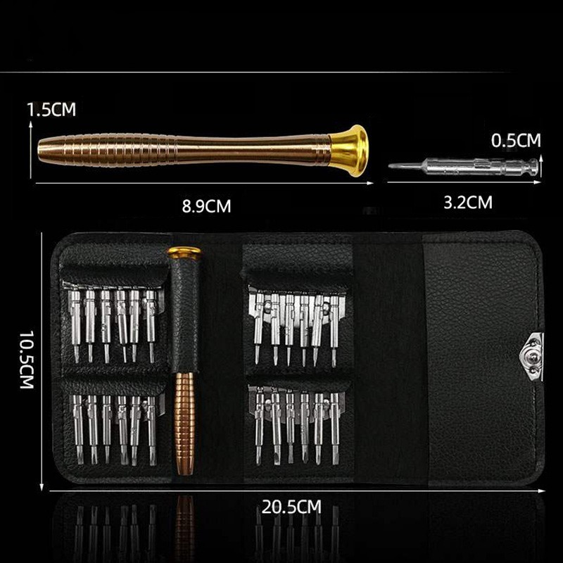 Set Obeng Presisi Mini 25 in 1 - Electronic Repair Tutorial ulasan dan harga