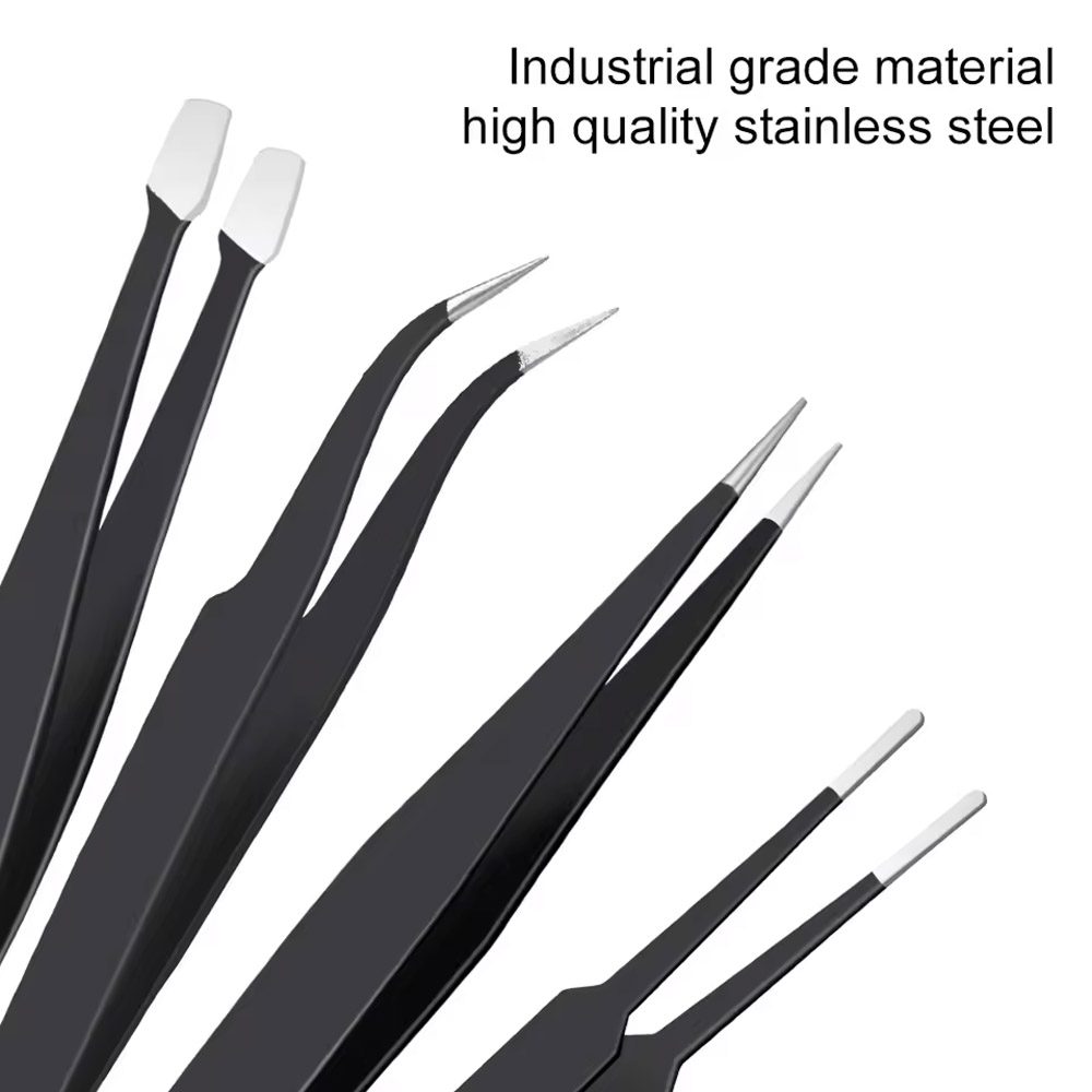 10 Buah/Set Pinset Lengkung &  - Elektronik Repair ulasan dan harga