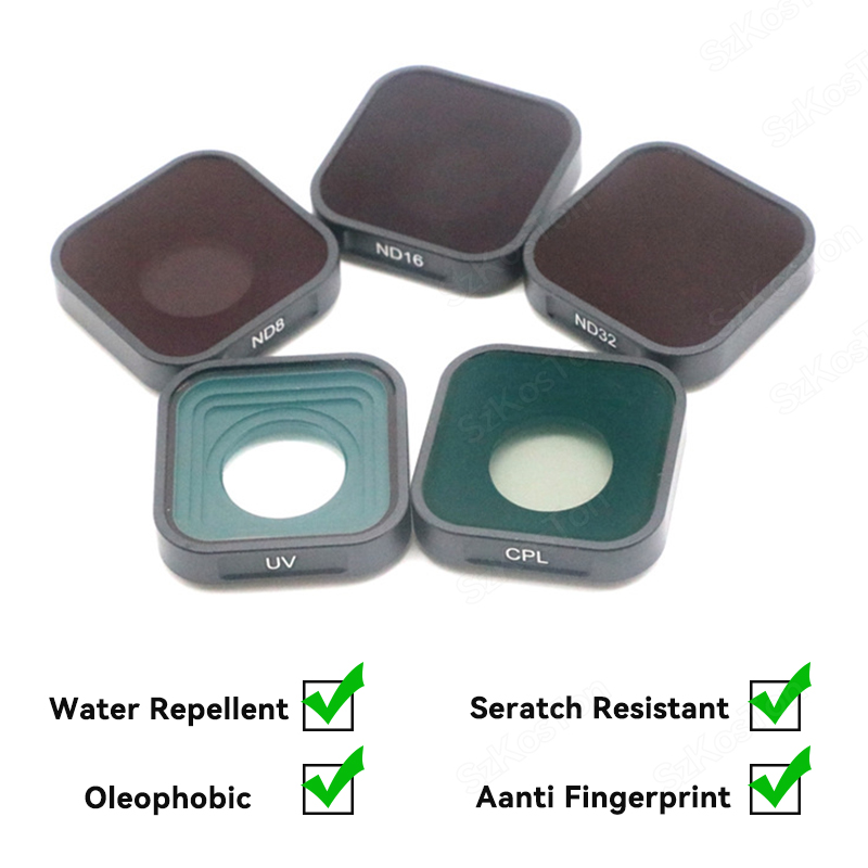 UV CPL ND8 ND16 ND32 Filter un - Gopro Action Camera Hero 12 Black ulasan dan harga