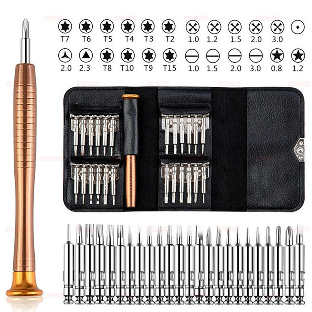 Set Obeng Presisi 25 in 1, Kit - Electronic Repair Tutorial ulasan dan harga