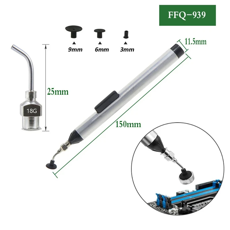 Kit Pena Hisap Vakum Manual 3  - Electronics Repair Training ulasan dan harga