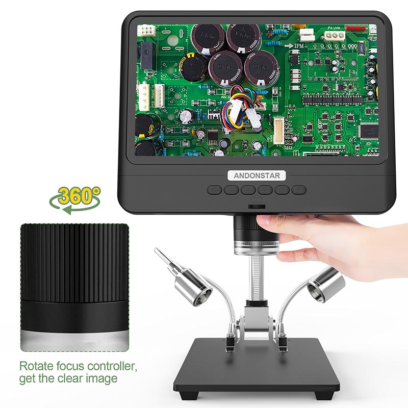 Andonstar AD208 mikroskop Digi - Electronics Repair Microscope ulasan dan harga