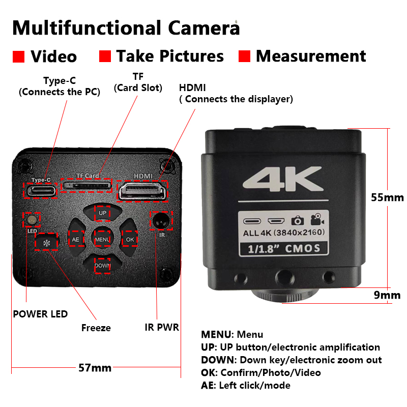 YIZHAN IMX678 Kamera Industri  - Electronics Repair Videos ulasan dan harga